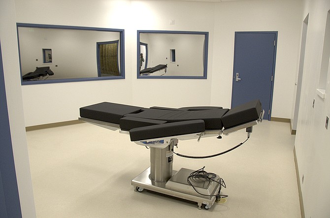 The execution chamber at Ely State Prison on Nov. 10, 2016.  (Photo: Nevada Department of Corrections via AP, File)