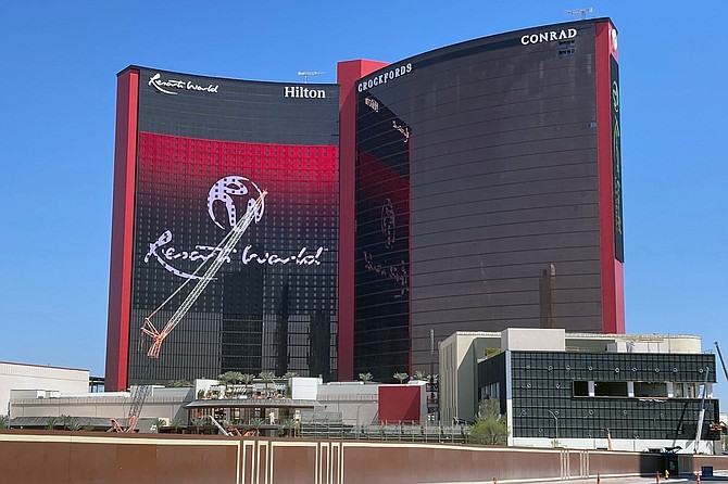 Resorts World Las Vegas is shown under construction Monday in Las Vegas. Owners have announced a June 24 opening date. (Photo: Ken Ritter/AP)