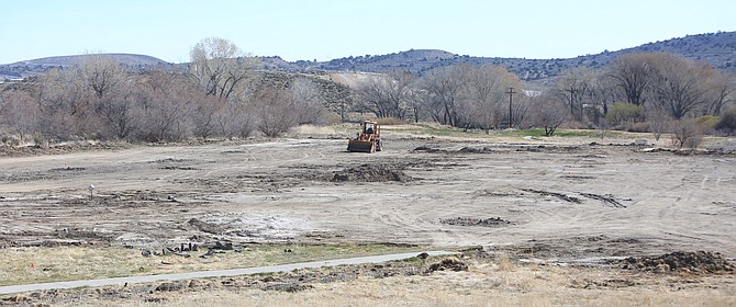 Pictured are the beginnings of two grass fields designed by SportLogic and owner Marc Radow. The fields are located off of Morgan Mill Road via North Deer Run Road on the backside of the Empire Ranch Golf Course. The parking lot for the fields will be located next to the Empire Ranch Trail head.