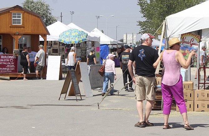 With the counties assuming control of their re-opening plans, events such as the annual Fallon Cantaloupe Festival shown in this 2018 file photo appear to be on track for the summer. (Photo: Steve Ranson/LVN)