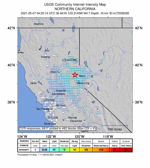Truckee Earthquake Felt In Carson Valley Serving Minden Gardnerville And Carson Valley Truckee Earthquake Felt In Carson Valley Serving Minden Gardnerville And Carson Valley