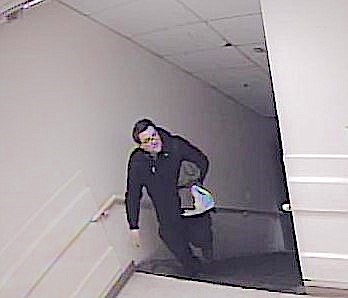 Authorities are seeking the identity of this man in connection with a burglary and unlawful use of credit card investigation