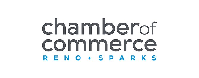 Reno+Sparks Chamber of Commerce logo.
