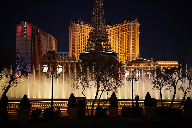 The fountains at the Bellagio hotel-casino along the Las Vegas Strip on Nov. 19. (Photo: John Locher/AP, file)