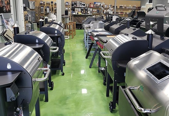 Reno Outdoor Living, which opened last May in Sparks, has seen strong demand for backyard cooking appliances, such as grills and smokers, throughout the pandemic.