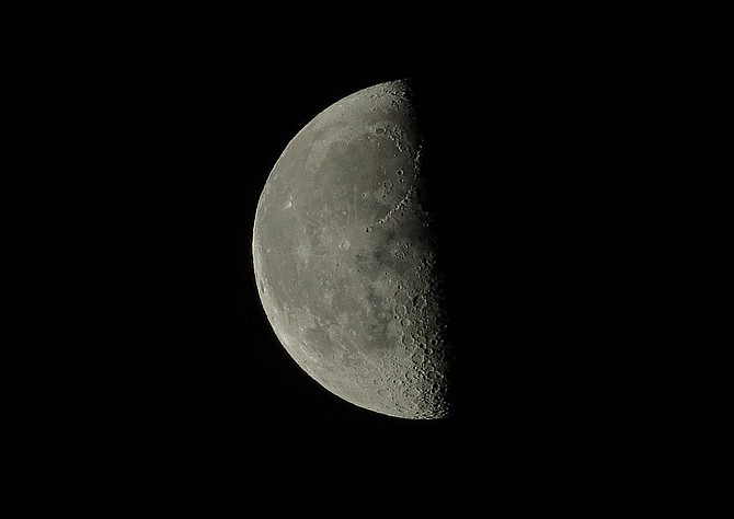 John Flaherty's photo of the taco moon from earlier combines food and astronomy.