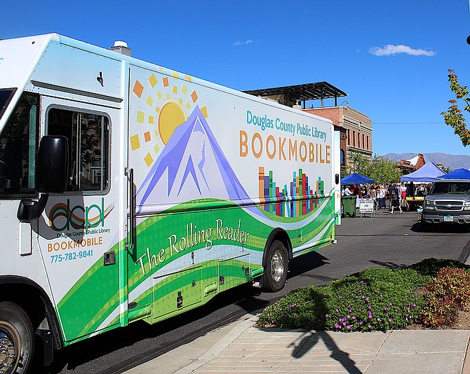 The Douglas County Library Bookmobile will be visiting the farmers markets this summer.