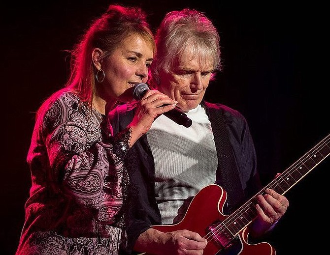 Carolyn Dolan and Mick Clarke of Big Red. Photo by Kurt E. Johnson