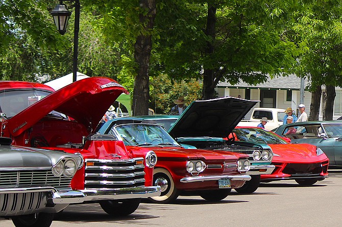 Car show season opened in 'Cars'on Valley on Saturday with the Rappin' to Minden show at Minden Park.