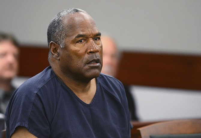 O.J. Simpson appears at an evidentiary hearing in Clark County District Court in Las Vegas on May 14, 2013. (Photo: Ethan Miller via AP, pool, file)