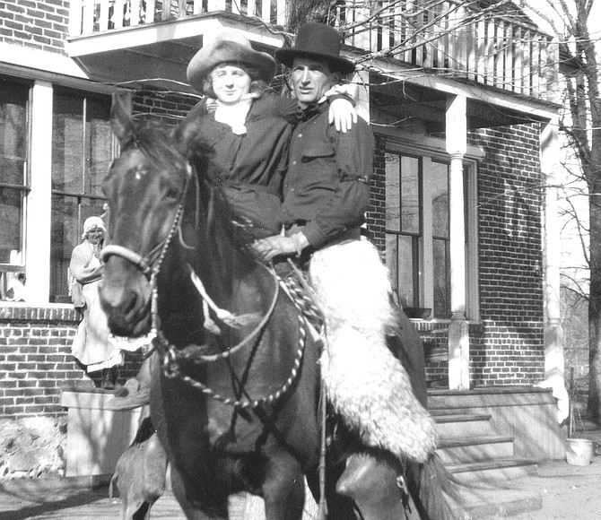 Will James and wife Alice in Reno.