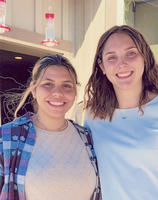 Douglas High School graduates Isabella Dickey and Bethany Lundberg are the PDO scholars for 2021.