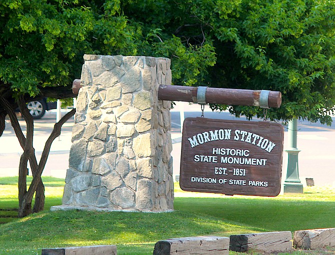Mormon Station State Historic Park is located in downtown Genoa.