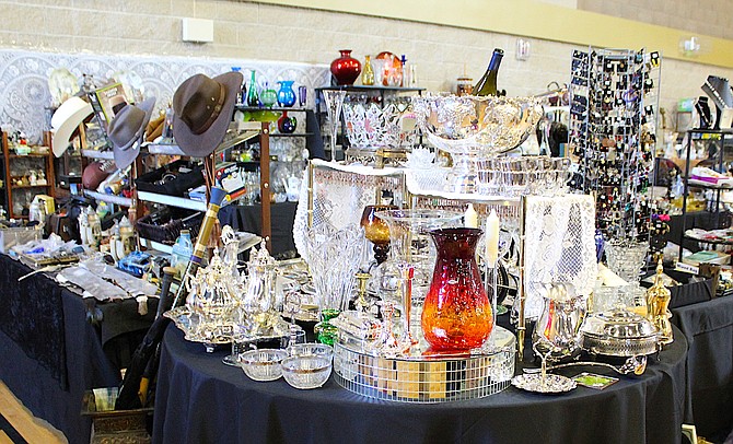 From cowboy hats to crystal, there's a lot of items on sale Friday and Saturday at St. Gall Catholic Church in Gardnerville.