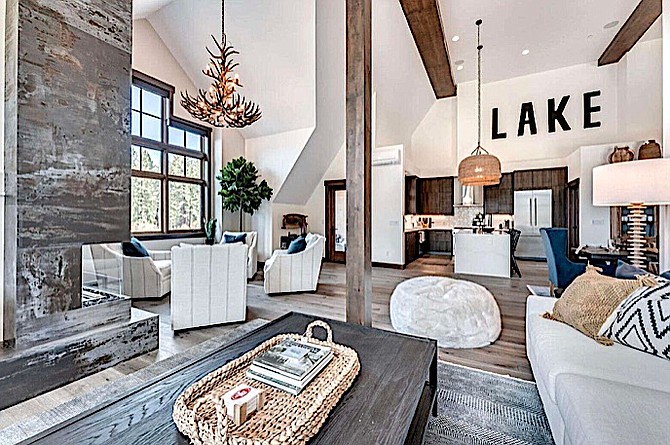 A condo that sold for $6 million at Tahoe Beach Club features an open concept floor plan.  Ali Rivera Photography