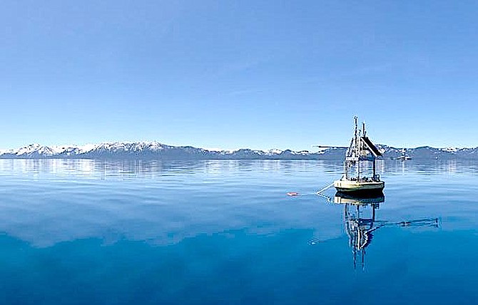 Lake Tahoe is getting warmer, according to the UC Davis Tahoe Environmental Research Center