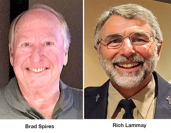 Brad Spires and Rich Lammay are the speakers for this year's Sierra Nevada Republican Women Patriot's Day dinner.