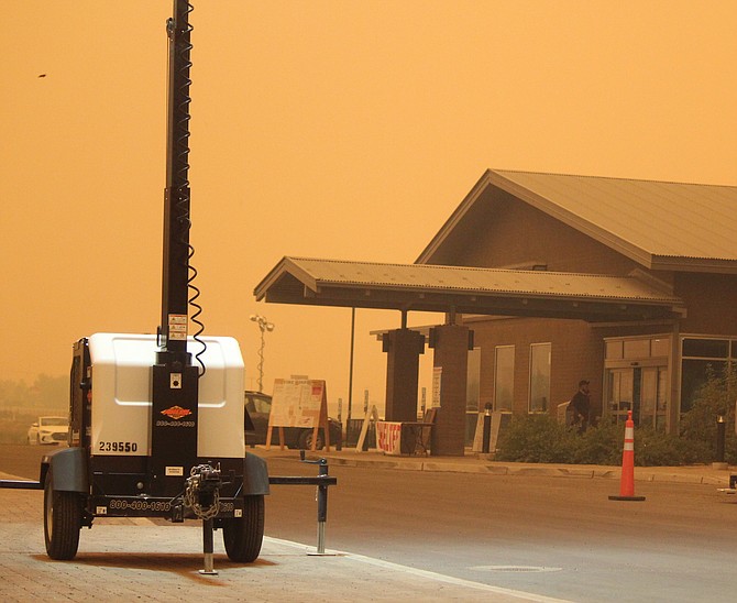 The Douglas County Community and Senior Center served as an evacuation center in August 2021 during the Caldor Fire.