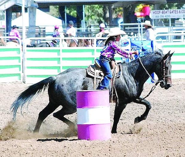 The Lions Junior Rodeo kicks off this year’s Labor Day weekend with the queen contest on Friday and rodeo action for the next three days. (LVN file photo)