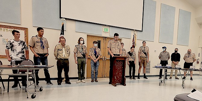 The Eagle Scout Court of Honor