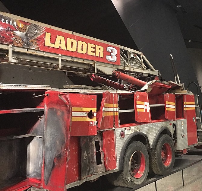 New York City's ladder truck 3 was uncovered.
