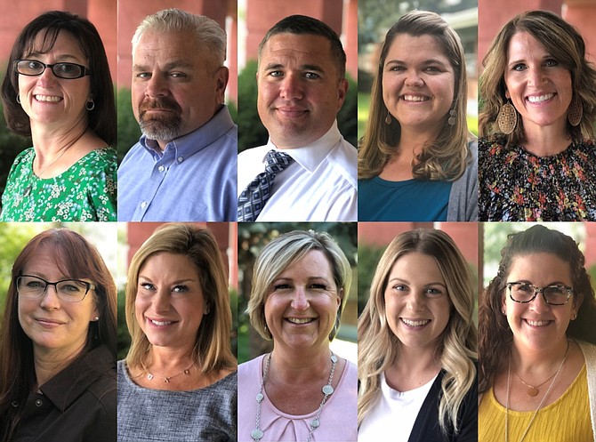 The Carson City School District announced the appointment of 10 new principals and district administrators for the 2021-22 school year.