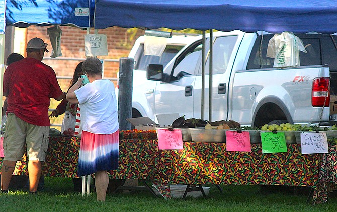 The final Main Street Farmers Market in Gardnerville's Heritage Park is 9 a.m. to 1 p.m. today.