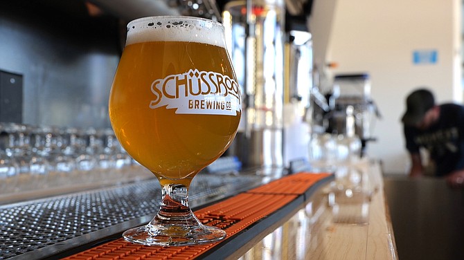Schussboom Brewing Company is located at 12245 S. Virginia St. in South Reno.