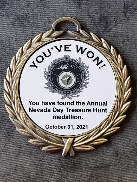 The Nevada Day Treasure Hunt kicks off Tuesday.
