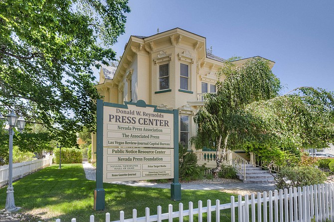 The Rinckel Mansion headquarters of the Nevada Press Association has sold.