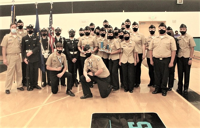 Carson High's NJROTC competed in the Northern Nevada Drill Competition.