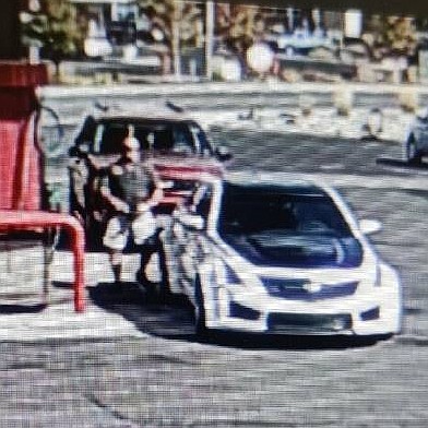 Suspect and car in a battery at Maverik in Carson City. (Photo: CCSO)