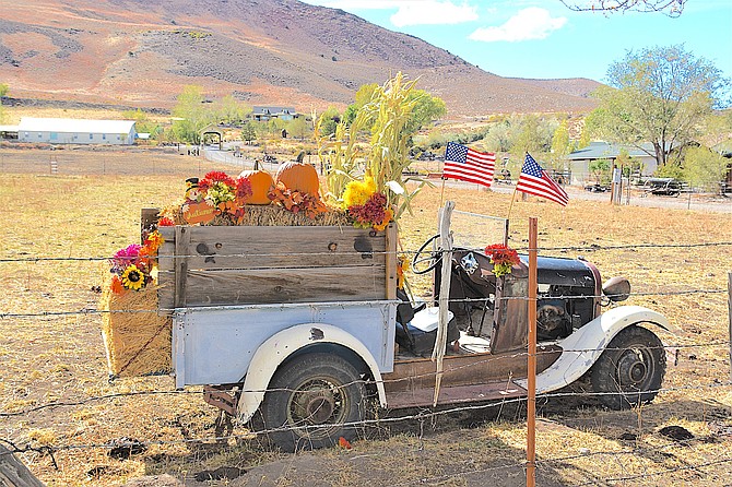 A decorated vehicle in Wellington on Friday taken by Gardnerville resident Tim Berube