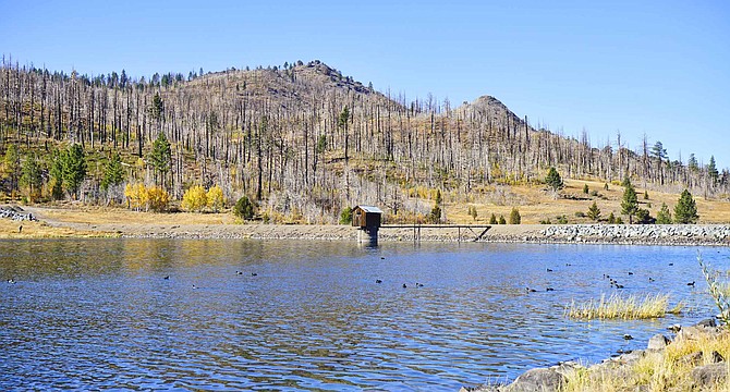 The weather at Heenan Lake is expected to change from beautiful to beastly as Monitor Pass closes at 5 p.m. today for a storm expected to arrive tonight.