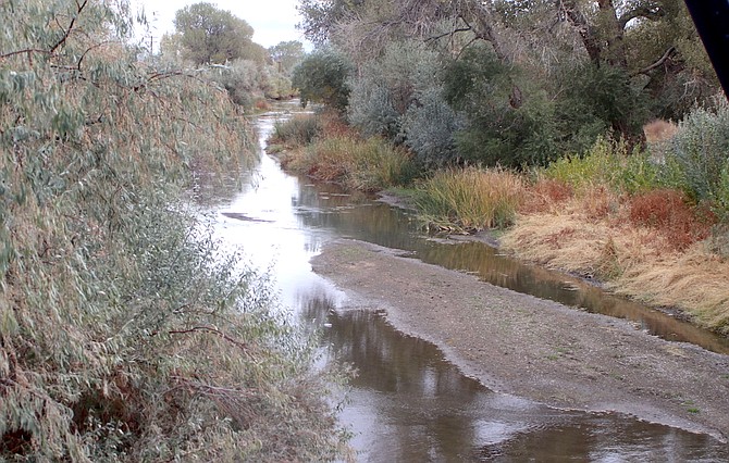 The Carson River runs west of Fallon and ends at the Stillwater National Wildlife Refuge.