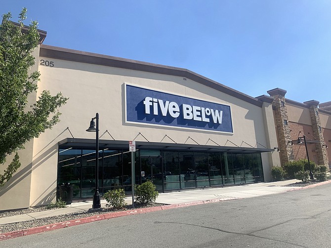 Five Below — which offers trendy products for tweens and teens — plans to open its third Northern Nevada retail location this fall in a 9,964-square-foot space at the Outlets and Legends in Sparks.