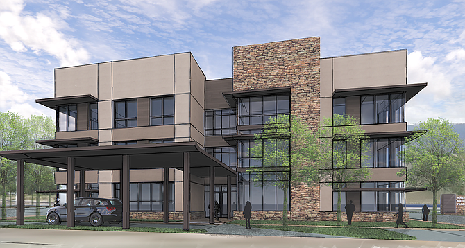 The 40,000-square-foot building at 550 Maestro Lane will be the first new speculative office building constructed in Reno-Sparks in well over a decade, according to Avison Young.