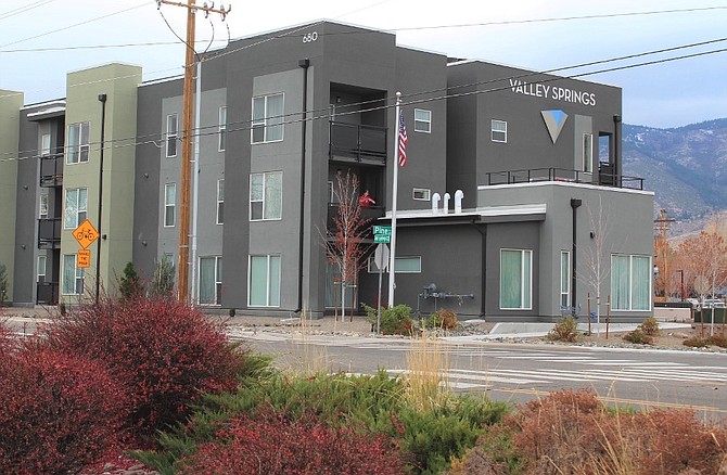 Valley Springs affordable apartment units opened on Hot Springs Road in August 2019. (Photo: Ronni Hannaman)