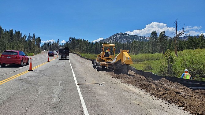 Construction on Highway 28 at Lake Tahoe is over for the year.