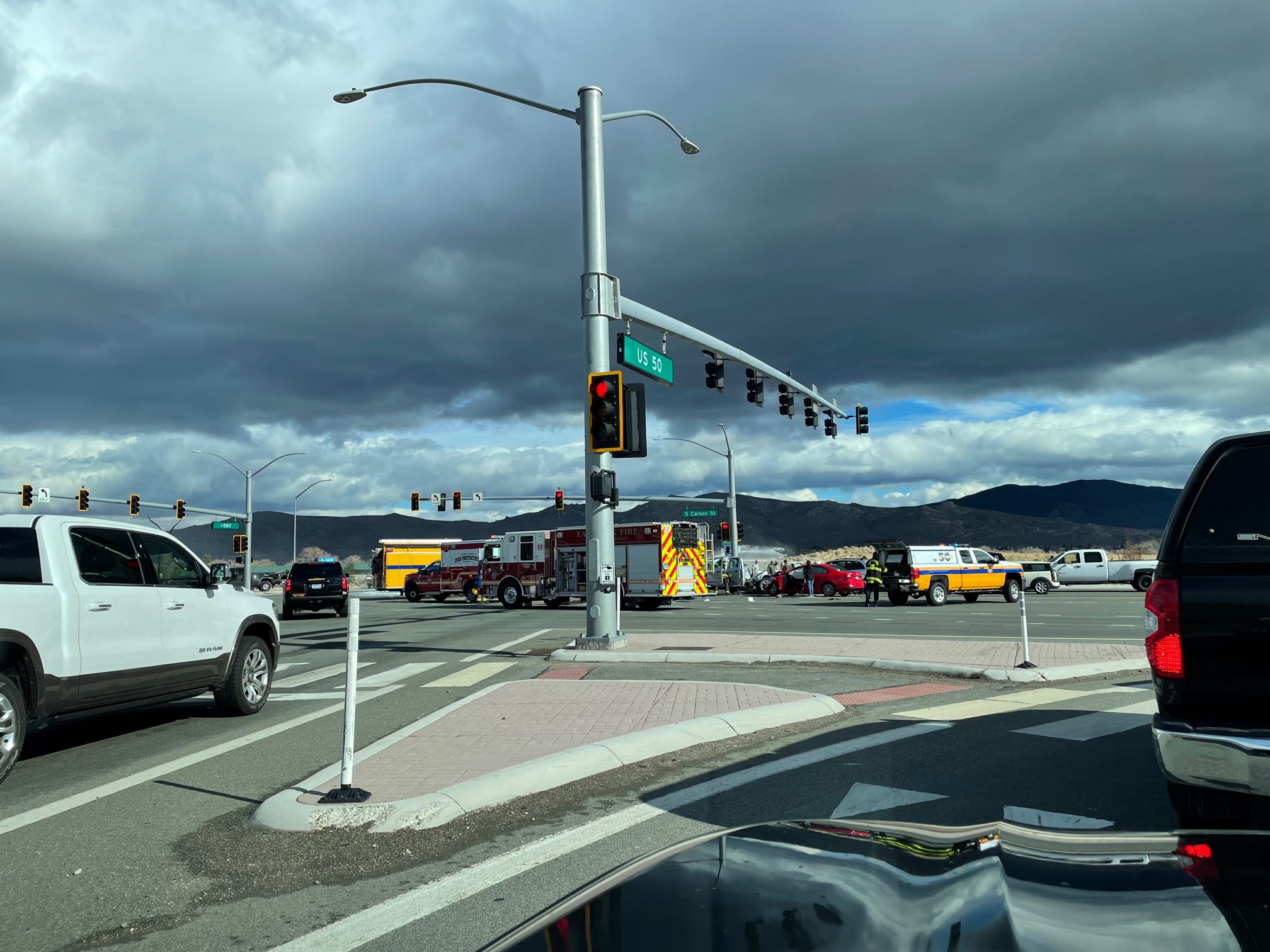 Collision at 50395 intersection claims two Serving Carson City for