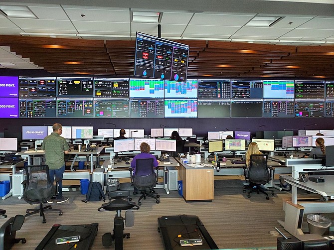 Renown Health in August 2021 opened its new Renown Transfer and Operations Center, which serves as a logistical “traffic control center” for patients and providers across 27 counties.