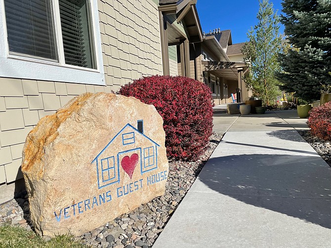 The exterior of the Veterans Guest House in Reno.