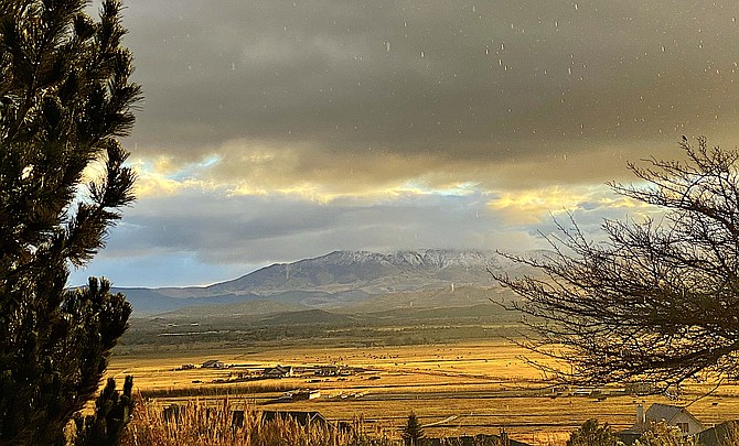 A storm moves through the area on Tuesday. Katherine Replogle/Special to The R-C