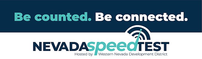 Nevada Speed Test branding.