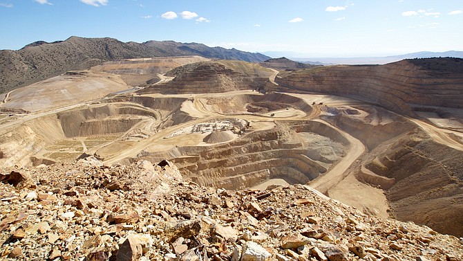 Coeur's open-pit Rochester mine is located 25 miles northeast of Lovelock in Pershing County.