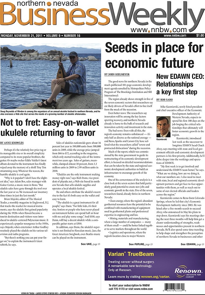 Cover page of the Nov. 21, 2011, edition of the NNBW.