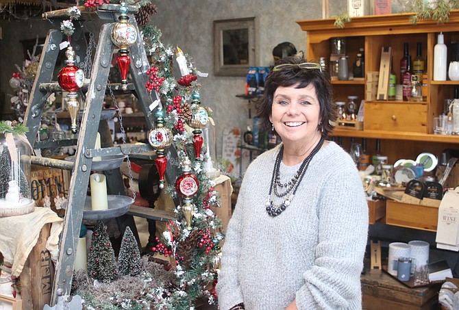 Pam Yost, owner of Cranberry Cottage of 25 S. Maine St., is one of the many businesses signed up for Small Business Saturday.