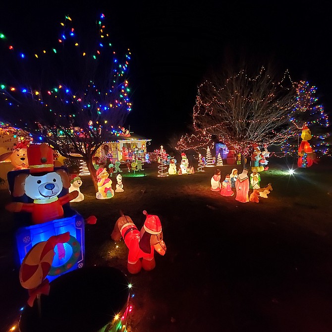 Karen Stage's display at 1409 Marlette Circle in Gardnerville. If you'd like to share your display with folks, send photos and addresses to editor@recordcourier.com