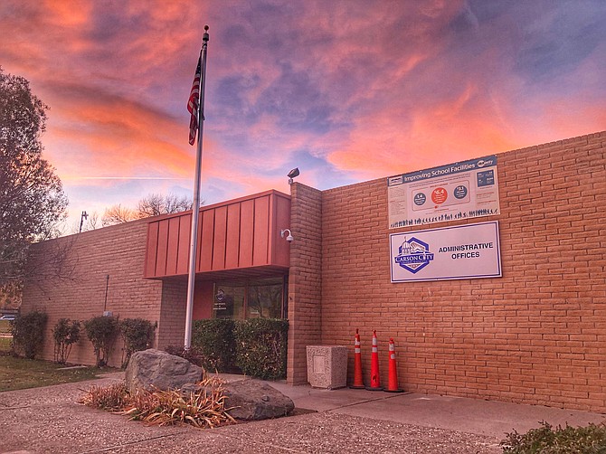 Carson City School District administration building.