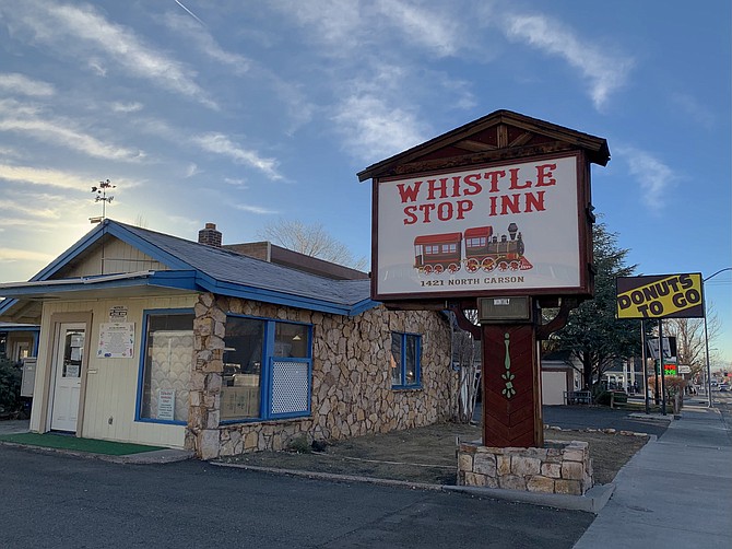 FISH is hoping to break ground in March 2023. The transitional housing project will take the place of the old Whistle Stop Inn on North Carson Street. (Photo: Faith Evans/Nevada Appeal)